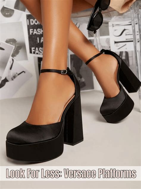 nasty gal versace dupes|Versace heels dupe.